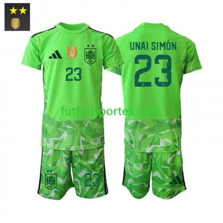 Camiseta España Unai Simon 23 Portero Niño Tercera Equipación 2026/2027 Camiseta España Unai Simon 23 Portero Niño Tercera Equipación 2026/2027